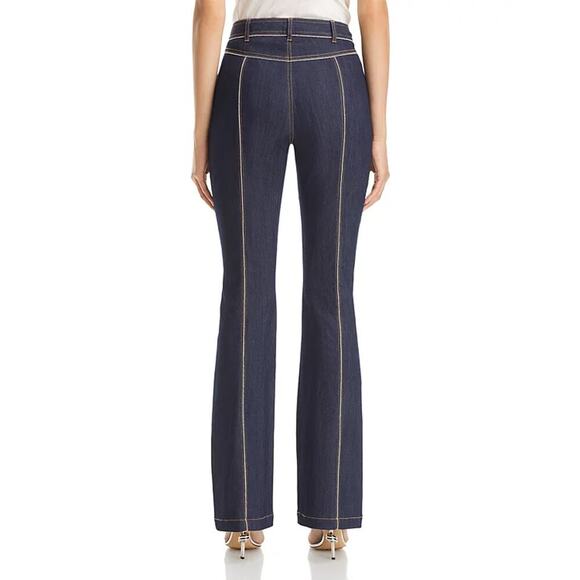 CINQ A SEPT SANTI Zipper Trim Jeans - Picture 3 of 15